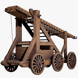 Medieval Siege Ladder PBR