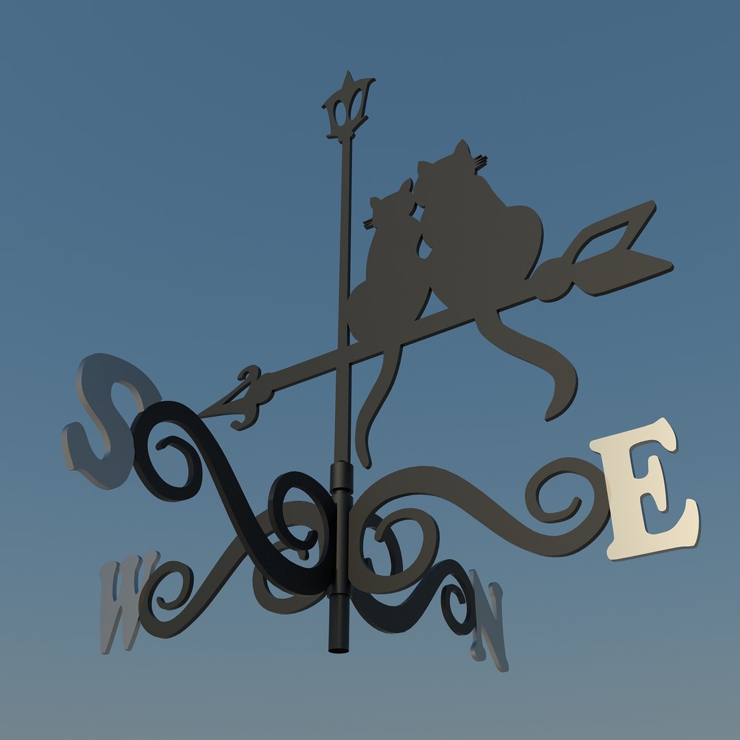 3D weather vane https://p.turbosquid.com/ts-thumb/AI/hNA3R4/ya51Kd9H/vane_render2/jpg/1579774808/1920x1080/fit_q87/f51ef1e0010af6532a232a30c95850e24534db69/vane_render2.jpg