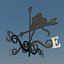 3D weather vane