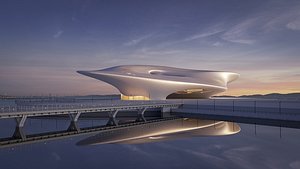 Futuristicbuilding34 3D