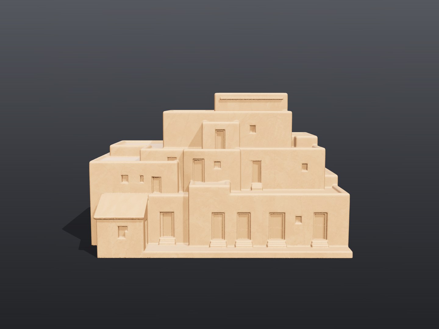 3D Terraced Adobe Pueblo Building - PBR  Game-Ready LOD model https://p.turbosquid.com/ts-thumb/AI/lG9wpC/1Y/preview02front/png/1790972584/1920x1080/fit_q87/350f6f8a53211a7e662c34dbe08d0077ee8f6e2d/preview02front.jpg