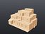 Terraced Adobe Pueblo Building - PBR  Game-Ready LOD