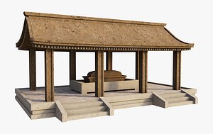 3D Japan Open Temple