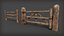PBR Old Wooden Fence Modular