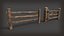 PBR Old Wooden Fence Modular