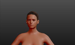 3D model marta character nude