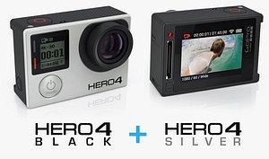 3ds camera gopro hero4 silver