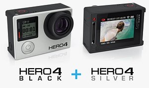 GoPro HERO4 Silver and Black Edition
