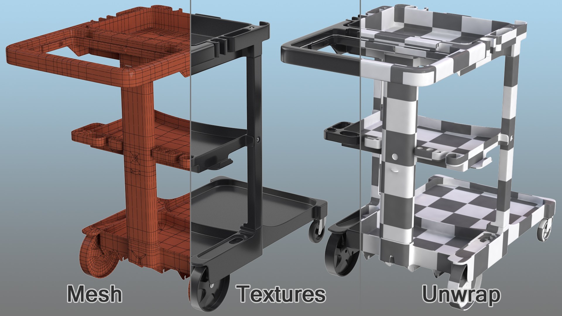 multi shelf cleaning trolley 3D model https://p.turbosquid.com/ts-thumb/AI/rpPevb/DnuBqr6w/multishelfcleaningtrolley3dsmodel012/jpg/1600696797/1920x1080/fit_q87/d91e69f0851f09a2db1998f4c2117cd5f2188b5c/multishelfcleaningtrolley3dsmodel012.jpg