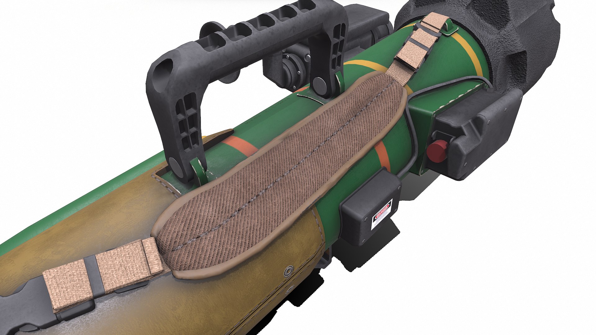 3D FGM 172 SRAW Anti Tank Rocket Launcher Low-poly PBR Model ...