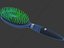 hair brush 3d model