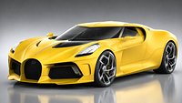 Bugatti La Voiture Noire 3D Model