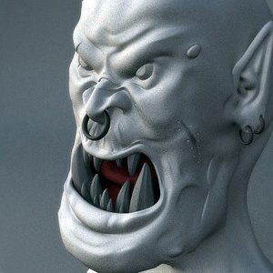 orc head 3ds