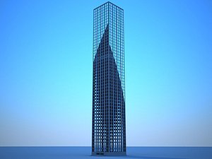 office skyscraper 3d obj