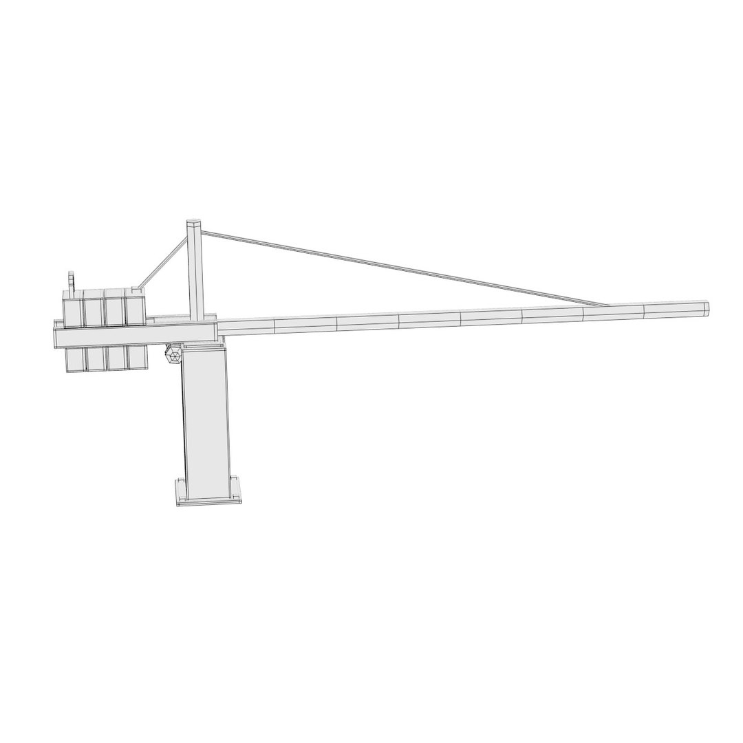 Boom Gate 3d Model