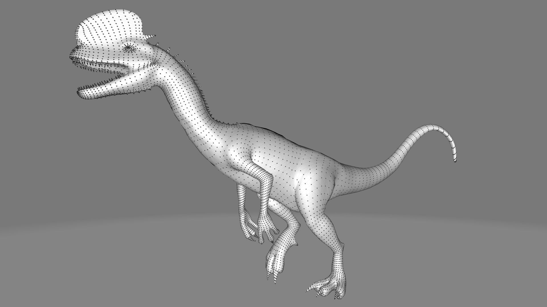 Dilophosaurus Dinosaur 3D - TurboSquid 1987520