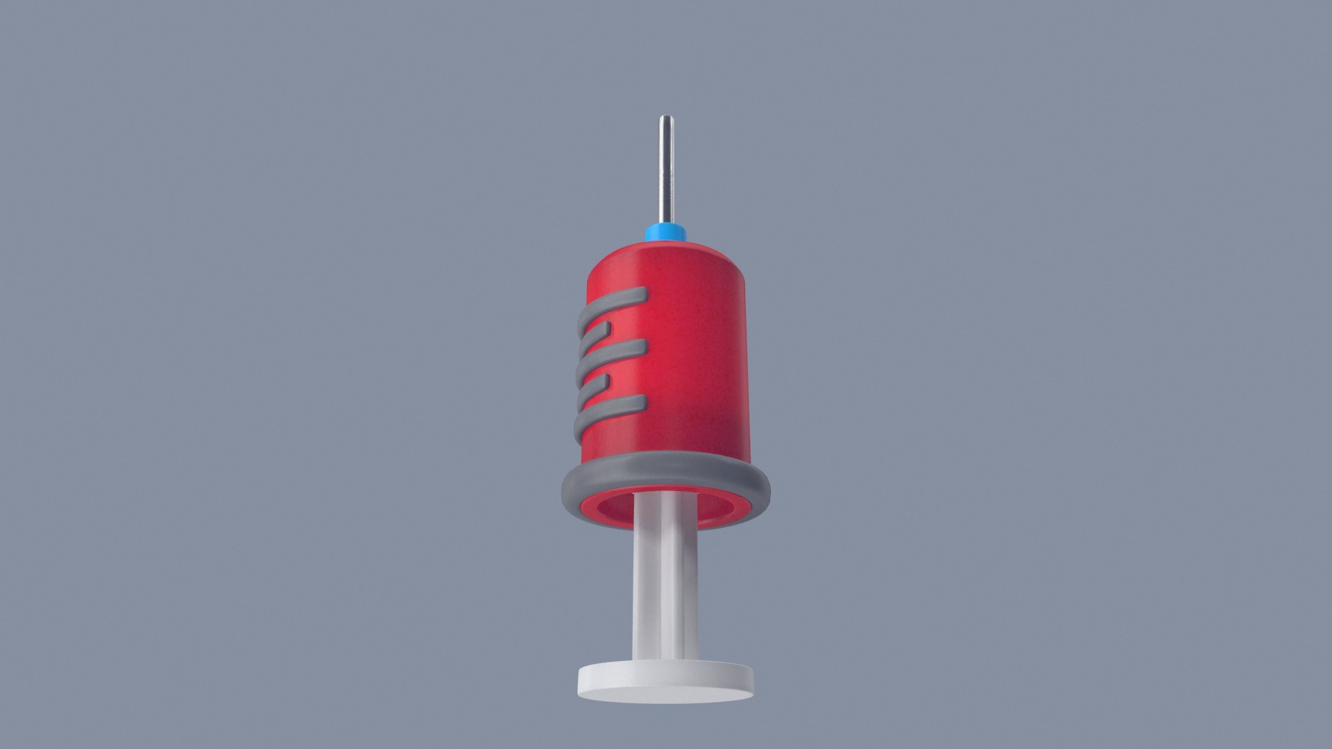 Red Syringe Icon Model - TurboSquid 2421933