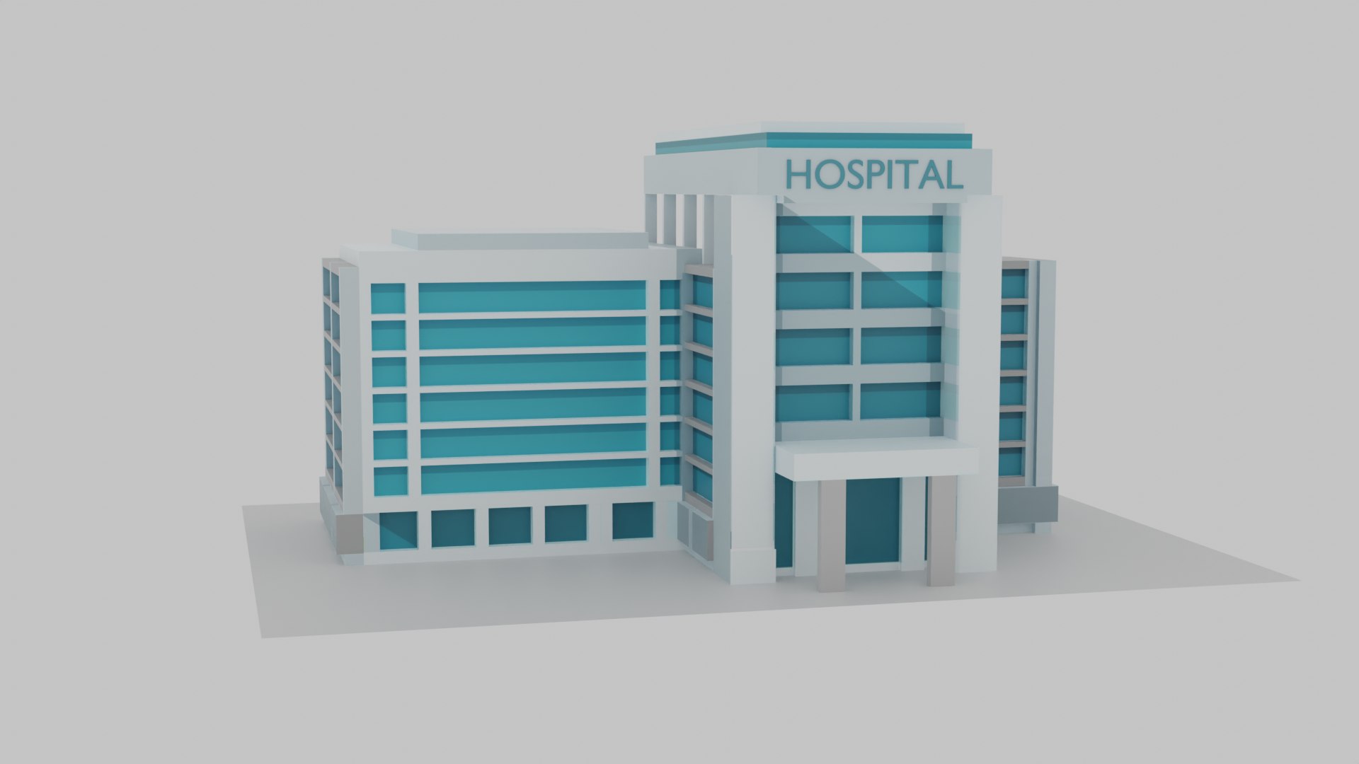 3D Hospital model - TurboSquid 2132183