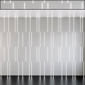 wall panel set 132 3D model