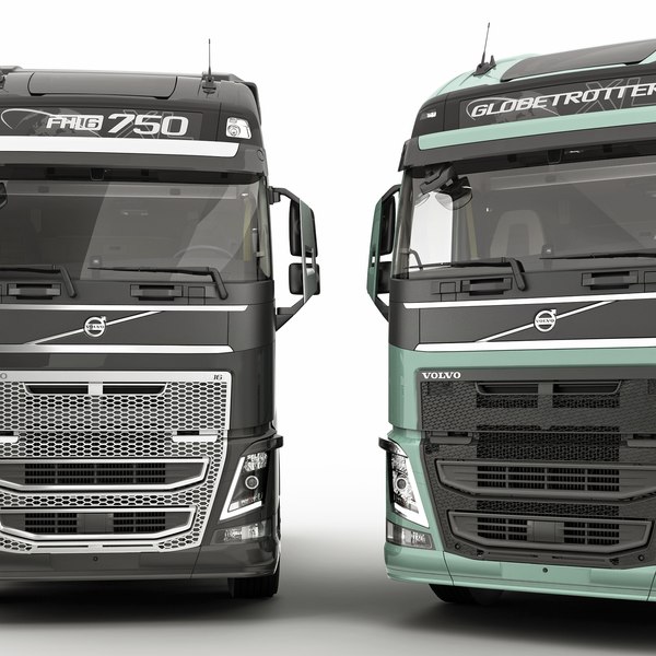 fh 2013 trucks 3d model