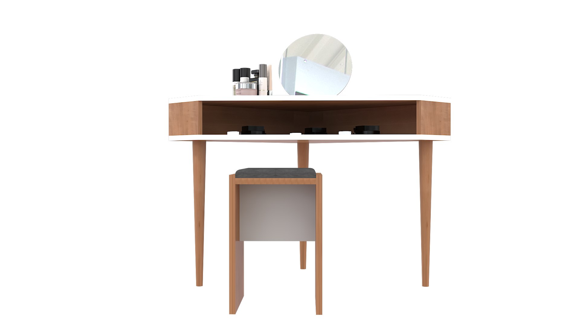 Make up desk dressing table 3D model TurboSquid 2137655