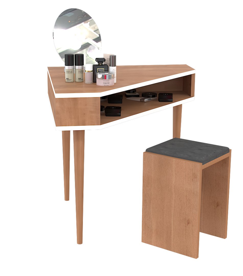 Make up desk dressing table 3D model TurboSquid 2137655