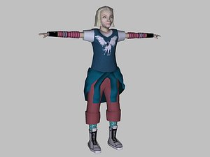 free leslie burke 3d model