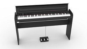 Electric piano - KORG LP-180 3D model