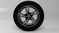Volvo XC60 R-Design Wheel 3D model