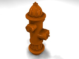 3d model hydrant