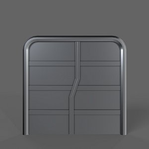 PBR Sci-Fi Door 2