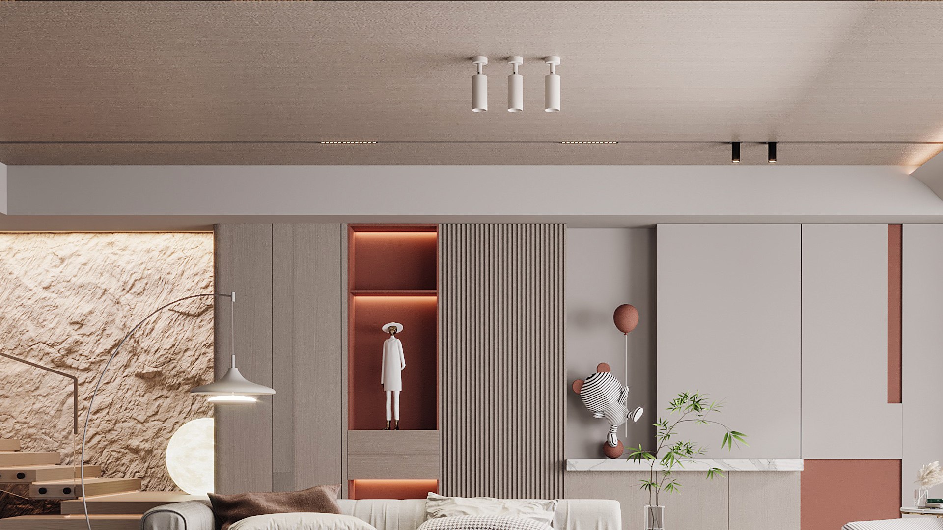 3D Modern Living Room Model - TurboSquid 2076976