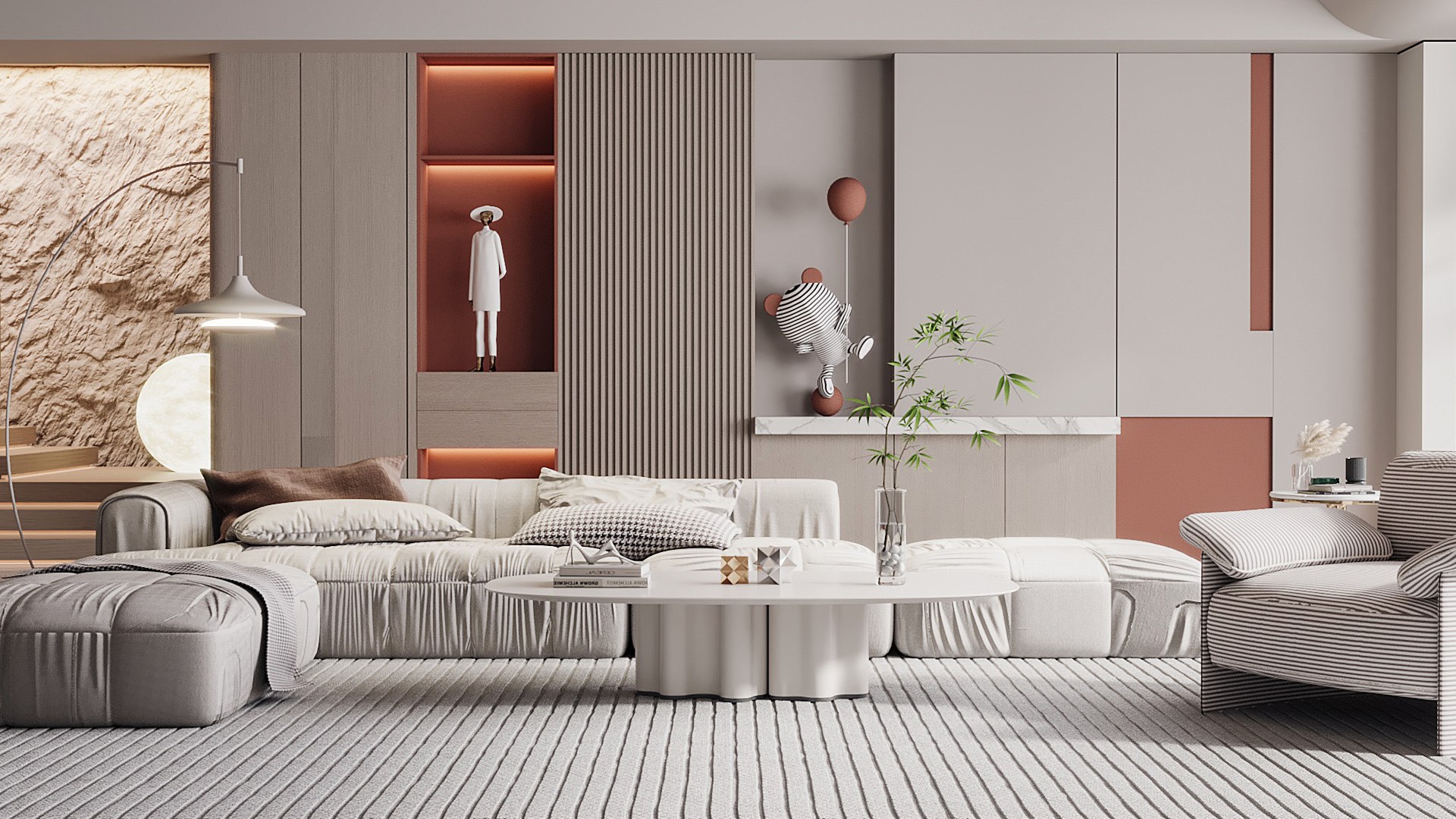 3D Modern Living Room Model - TurboSquid 2076976