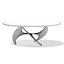 Modern Glass and Metal Coffee Table 3D Model