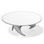 Modern Glass and Metal Coffee Table 3D Model