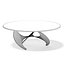 Modern Glass and Metal Coffee Table 3D Model