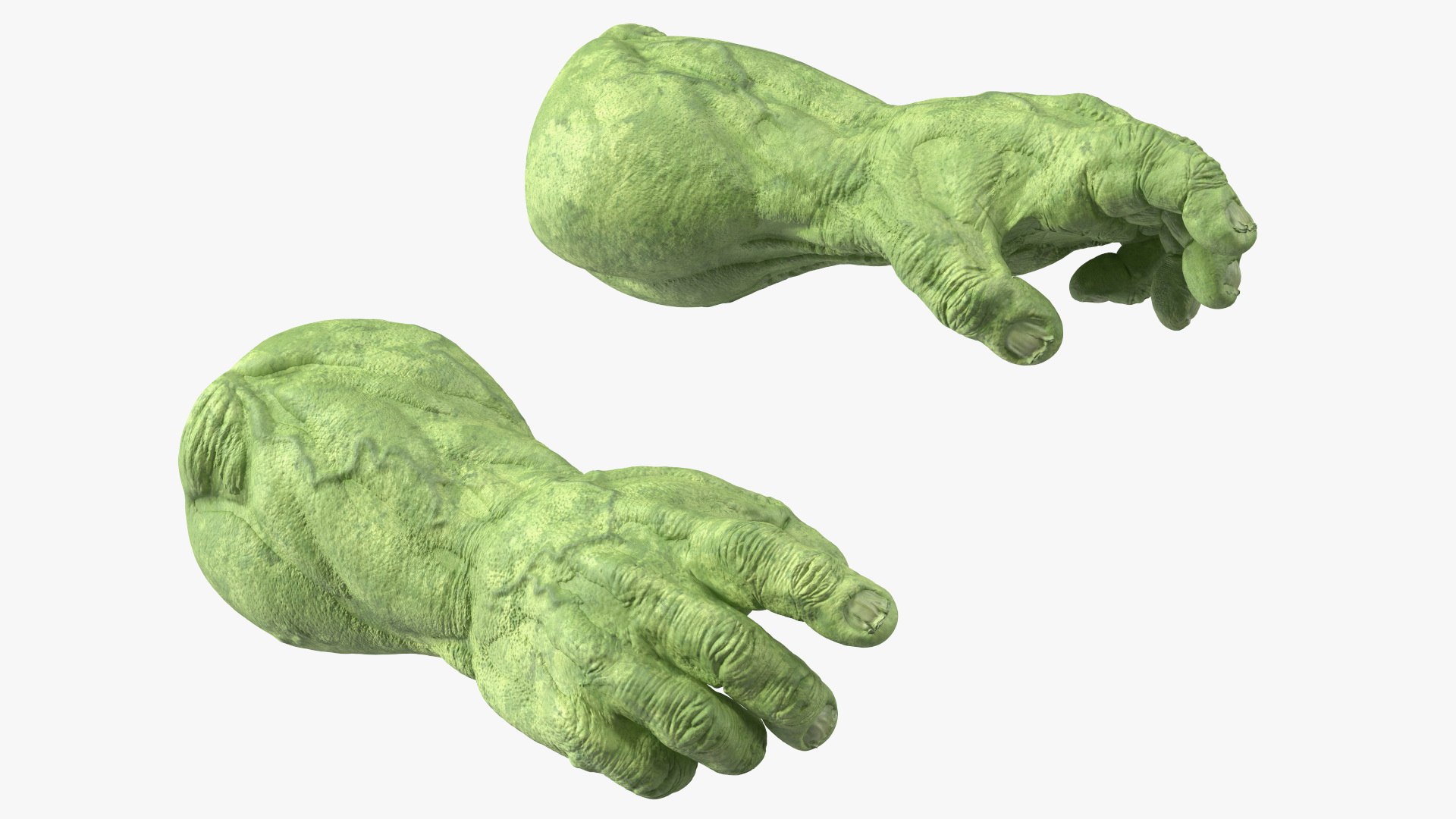 Hulk Hands Idle 3D model preview