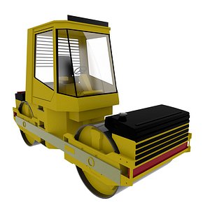Asphalt Roller  3D model