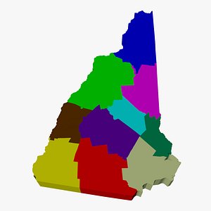 County Map - New Hampshire