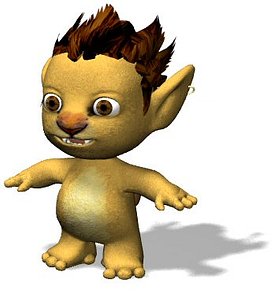 3d model elf