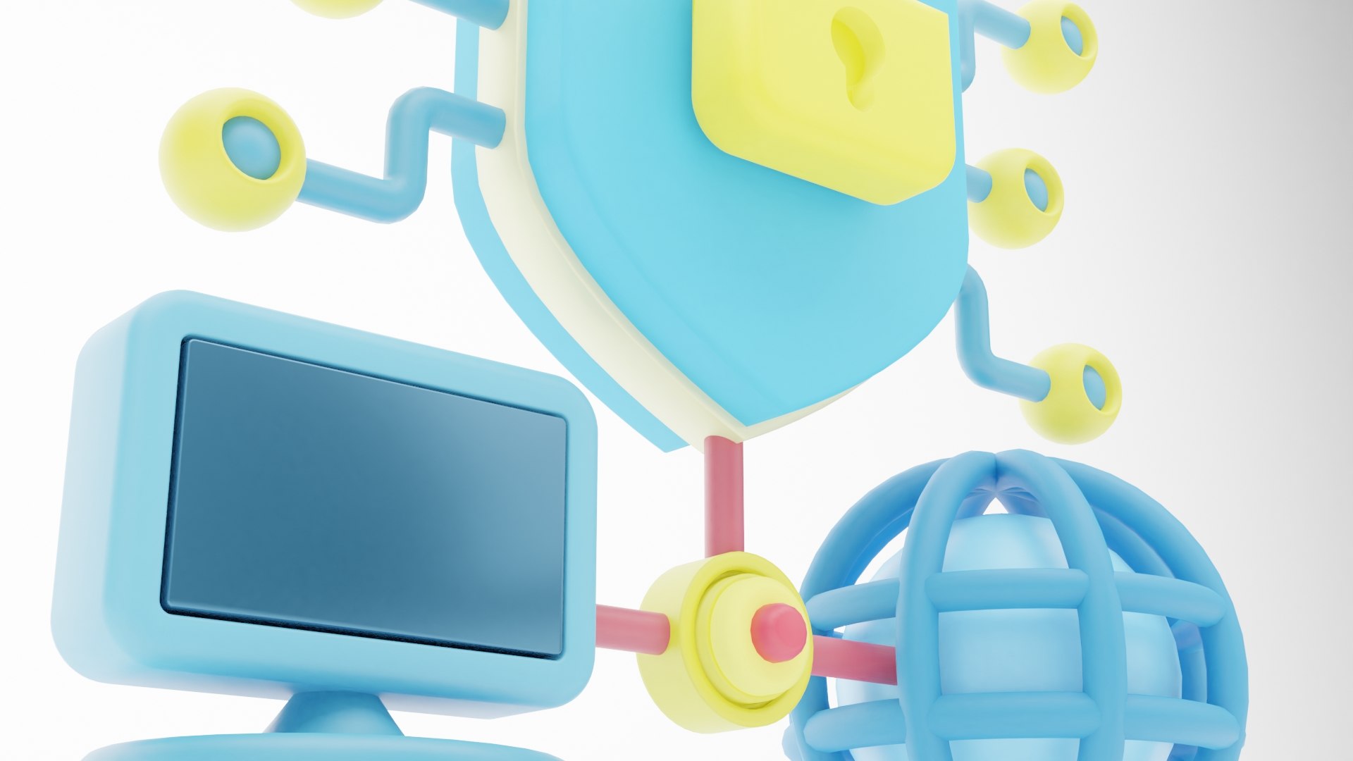 Virtual Private Network In Internet Access 3D Model - TurboSquid 2050843