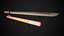 pbr unity wakizashi 3D model