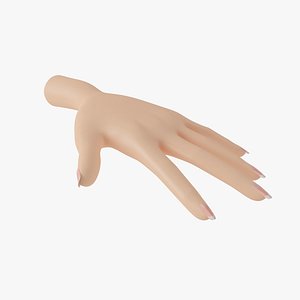 hand cartoon toon 3ds