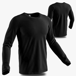 long sleeve shirt 3D