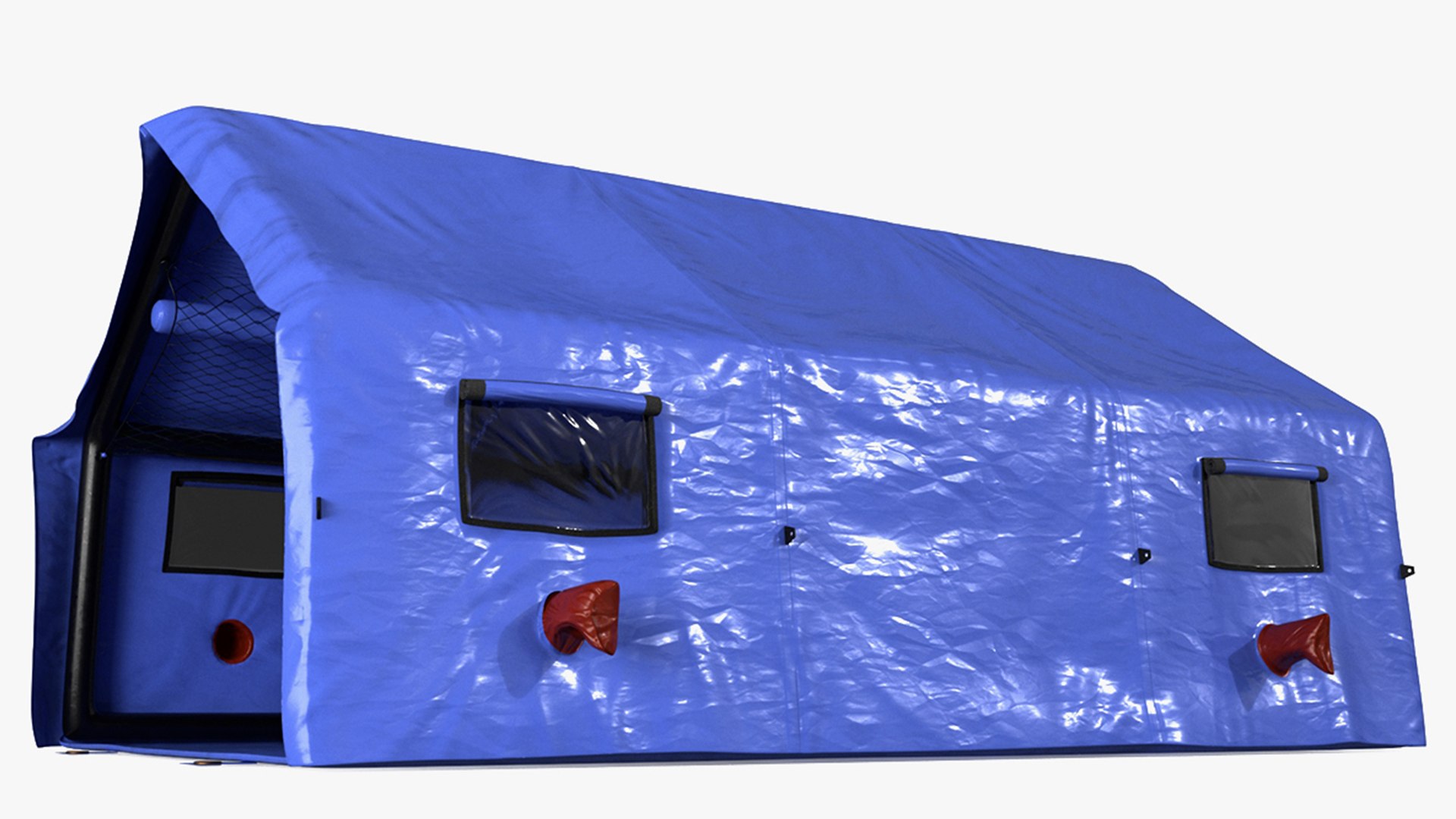 Medical Canvas Tent 3D model preview