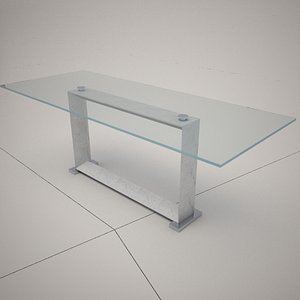 3ds max cattelan italia monaco glass table