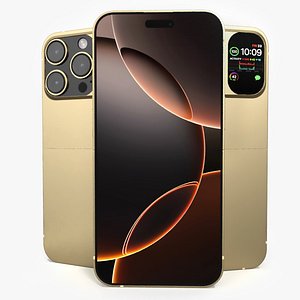 Flip Phone Radiant Gold