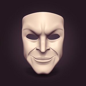 3D Gang TheaterMask model
