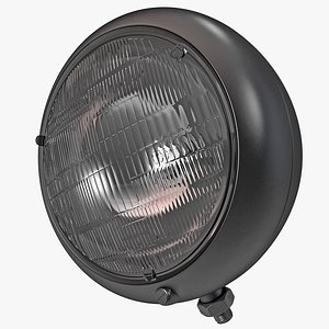 3d motorcycle headlight