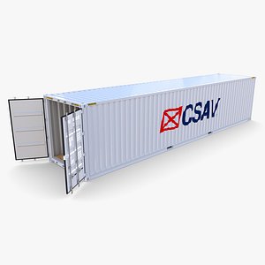 40ft Shipping Container CSAV v1 model